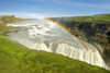 Gullfoss waterfall in southwestern Iceland. Poster Print by Loop Images Ltd. (18 x 12)