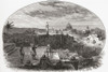 Mount Zion, Jerusalem in the early 19th century.  From Cassell's Universal History, published 1888. Poster Print by Ken Welsh (19 x 12)