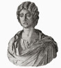 Julia Domna, c._160 � 217 AD. Roman empress from 193 to 211 as the wife of Emperor Septimius Severus.  From Cassell's Illustrated Universal History, published 1883. Poster Print by Ken Welsh (13 x 15)