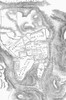 Plan of Jerusalem in the first Christian century showing Mount Zion or The Upper City and Acra or The Lower City.  From Cassell's Illustrated Universal History, published 1883. Poster Print by Ken Welsh (12 x 18)