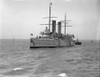 Glass negative 1900,Victorian era. Dutch cruiser HNLMS Holland at Spithead review 1902 Poster Print by John Short (19 x 14)