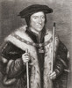 Thomas Howard, 3rd Duke of Norfolk, Earl of Surrey, Earl Marshal, 1473 - 1554. Tudor politician who held high office under Henry VIII.  After a work by Hans Holbein the Younger. Poster Print by Ken Welsh (13 x 16)