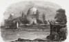 Gol Gumbaz at Vijayapura, formerly Bijapur, Karnataka, India, seen here in the 19th century.  The mausoleum of king Muhammad Adil Shah.  From Monuments de Tous les Peuples, published 1843. Poster Print by Ken Welsh (17 x 10)