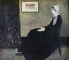 Portrait Of My Mother By James A. Mcneill Whistler. From The World's Greatest Paintings, Published By Odhams Press, London, 1934. Poster Print by Ken Welsh (15 x 13)