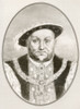Henry VIII, 1491 - 1547, King of England.  Illustration by Gordon Ross, American artist and illustrator (1873-1946), from Living Biographies of Famous Rulers. Poster Print by Ken Welsh (12 x 16)