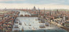 A general view of the city of London, next to the river Thames.  After a print dated 1751 from a work by Thomas Bowles.  Published by Robert Sayer.  Later colourization. Poster Print by Ken Welsh (24 x 11)