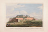 East View of Stirling Castle, Scotland.  After a print dated 1753, published by Robert Sayer.   Later colourization. Poster Print by Ken Welsh (20 x 13)