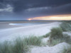 Sunrise over the Burnham Overy dunes on a summer morning. Poster Print by Loop Images Ltd. (18 x 14)