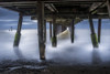 A long exposure underneath Southwold pier. Poster Print by Loop Images Ltd. (20 x 13)