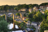 Viaduct and River Nidd at Knaresborough. Poster Print by Loop Images Ltd. (18 x 12)