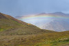 Rainbow in Denali National Park and Preserve, Interior Alaska, USA; Alaska, United States of America Poster Print by Kenneth Whitten (19 x 12)