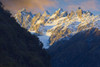 Franz Josef Glacier at dawn in New Zealand. Poster Print by Loop Images Ltd. (17 x 11)