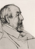 Klaus Groth, 1819 - 1899. German poet. After a contemporary work by Hans Olde. Poster Print by Ken Welsh (11 x 16)