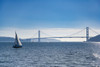 The Golden Gate Bridge in San Francisco. Poster Print by Loop Images Ltd. (19 x 12)