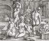 The Women's Bath. After Albrecht D�rer. Poster Print by Ken Welsh (15 x 12)