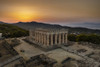 Temple of Aphaia at Aigina. Poster Print by Loop Images Ltd. (20 x 13)