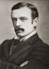David Lloyd George, 1st Earl Lloyd-George of Dwyfor, 1863 - 1945.  British statesman, Liberal Party politician and Prime Minister of the United Kingdom. From The Pageant of the Century, published 1934. Poster Print by Ken Welsh (11 x 16)