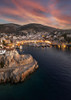 Hydra Harbour. Poster Print by Loop Images Ltd. (13 x 18)