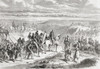 March of the expeditionary column from western Algeria under the command of General Edmond-Charles de Martimprey, 1859.  From L'Univers Illustre, published Paris, 1859 Poster Print by Ken Welsh (17 x 12)