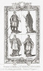 Four early English kings.  Edward the Elder, Athelstan, Edmund I, Edred.  Engraving from The New, Impartial and Complete History of England by Edward Barnard, published in London 1783. Poster Print by Ken Welsh (10 x 18)