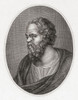 Socrates. c. 470 BC � 399 BC. Classical Greek (Athenian) philosopher.  After a 19th century work by Willem van Senus. Poster Print by Ken Welsh (12 x 15)