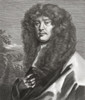 Sir Peter Lely, 1618 - 1680. Dutch-English Baroque Era Painter. Self Portrait. Engraved by Arnold de Jode. Poster Print by Ken Welsh (13 x 15)