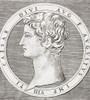 Tiberius, 43 BC - 37 AD.  Born Tiberius Claudius Nero.  Second emperor of the Roman Empire. Poster Print by Ken Welsh (13 x 14)