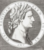 Domitian, 51 - 96 AD.  Roman emperor.  After a 16th century engraving by Marcantonio Raimondi. Poster Print by Ken Welsh (13 x 14)