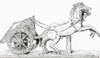 Roman racing chariot.  From Cassell's Illustrated Universal History, published 1883. Poster Print by Ken Welsh (20 x 11)
