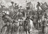 A triumphant military commander enters Rome. From Cassell's Illustrated Universal History, published 1883. Poster Print by Ken Welsh (17 x 12)