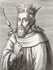King Sancho II of Portugal, 1209-1248.  Nicknamed The Pious.  After a 17th century engraving. Poster Print by Ken Welsh (12 x 16)