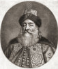 Pyotr Ivanovich Potyomkin or Potemkin, 1617 - 1700.  Russian diplomat.   From an engraving by Abraham Bloteling, after a work by Gottfried Kneller. Poster Print by Ken Welsh (13 x 16)