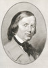 Robert Schumann, 1810 - 1856.  German composer and an influential music critic.  Illustration by Gordon Ross, American artist and illustrator (1873-1946), from Living Biographies of Great Composers. Poster Print by Ken Welsh (11 x 17)