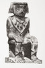 Ceramic figure with an Egyptian aspect from Chibcha, Cundimarca, Bogota, South America.  From La Ilustracion Artistica, published 1887. Poster Print by Ken Welsh (11 x 17)