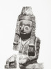 Ceramic figure with an Egyptian aspect from Chibcha, Cundimarca, Bogota, South America.  From La Ilustracion Artistica, published 1887. Poster Print by Ken Welsh (12 x 16)
