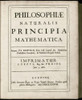 Philosophi�_ Naturalis Principia Mathematica, by Isaac Newton.  (Mathematical Principles of Natural Philosophy).  Title page of first edition dated July 5, 1687. Poster Print by Ken Welsh (12 x 15)