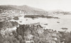A view of Genoa, Italy in the 19th century.  From La Ilustracion Artistica, published 1887. Poster Print by Ken Welsh (18 x 11)
