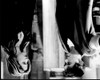 Chow Yun-Fat And Mira Sorvino In The Replacement Killers Black And White Photo Print (8 x 10)