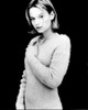 Samantha Mathis In Fuzzy Sweater Black And White Photo Print (8 x 10)