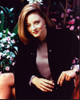Jodie Foster Sitting On Bench In Garden Photo Print (8 x 10)