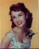 Debbie Reynolds Headshot In Floral Dress Yellow Background With Signature Photo Print (8 x 10) Debbie Reynolds Headshot In Floral Dress Yellow Background With Signature Photo Print (8 x 10)