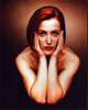 Gillian Anderson Topless With Head In Hands Photo Print