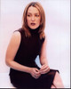 Gillian Anderson Sitting In Brown Leather Dress Photo Print (8 x 10)