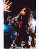 Steven Tyler On Stage In Black And White Floral Top Photo Print (8 x 10)