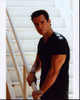 Antonio SabàTo Jr. In Black On Stairs Photo Print (8 x 10)