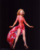 Julie Newmar In Pink Striped Top And Floral Scarf Photo Print (8 x 10)