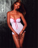 Brandy In Strapless Pink Swimsuit Photo Print