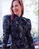 Liz Goldwyn In Black And White Dress Photo Print (8 x 10)