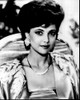Emma Samms In Silk And Beaded Outfit Black And White Photo Print (8 x 10)