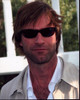 Aaron Eckhart In Tan Jacket And Sunglasses Photo Print